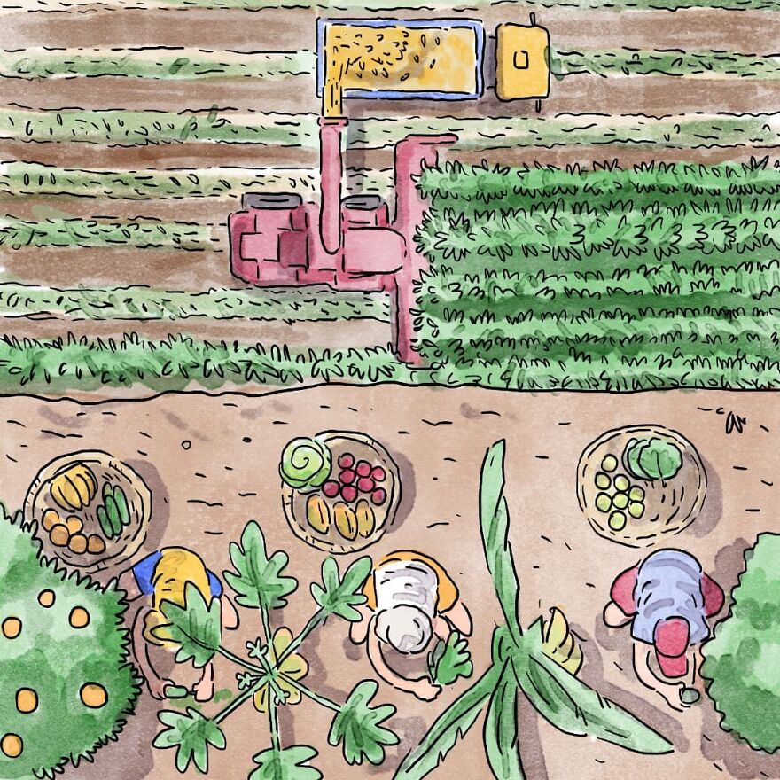 Un artista brasileño crea cómics desgarradores sin usar una sola palabra (7 nuevas historietas)