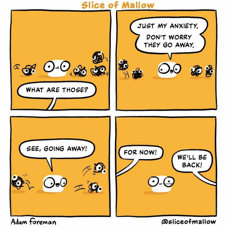Artist Brings Marshmallows To Life In Very Fun And Relatable Comics