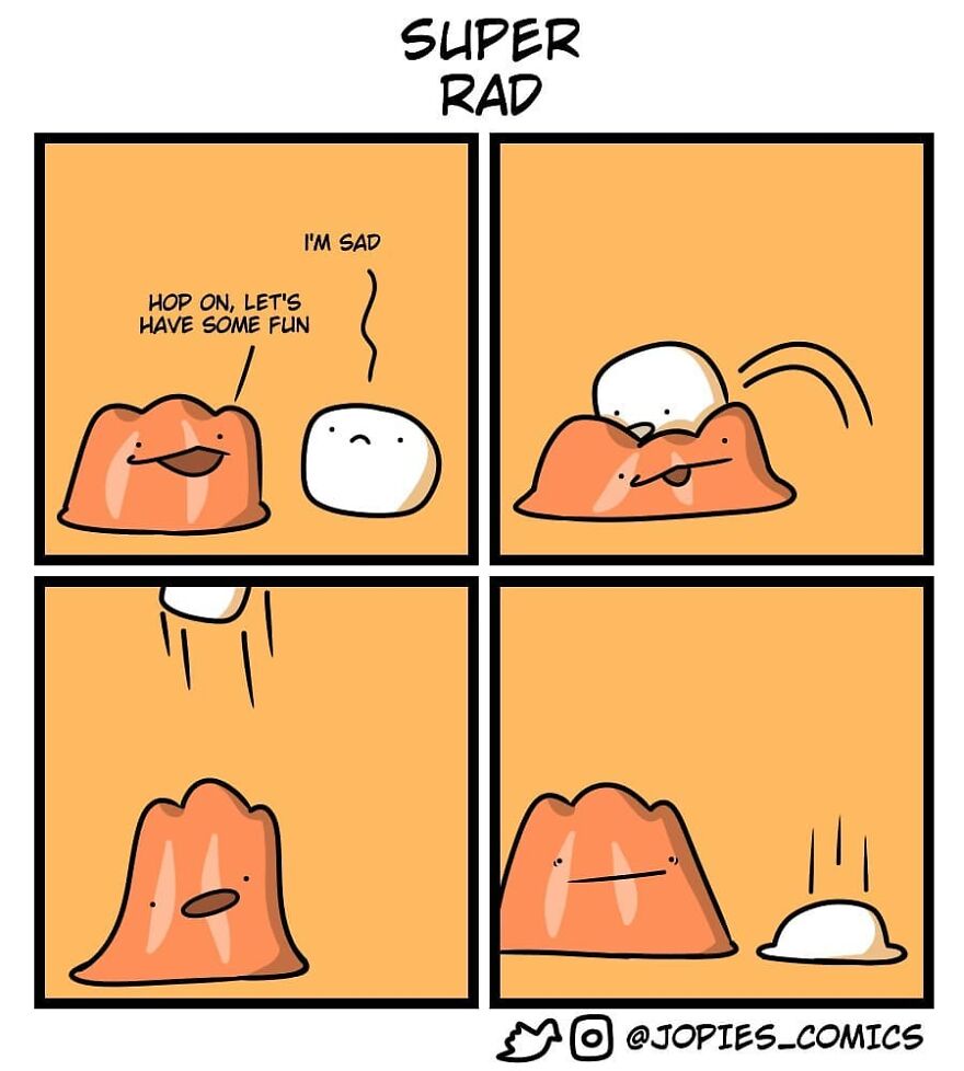 Artist Brings Marshmallows To Life In Very Fun And Relatable Comics