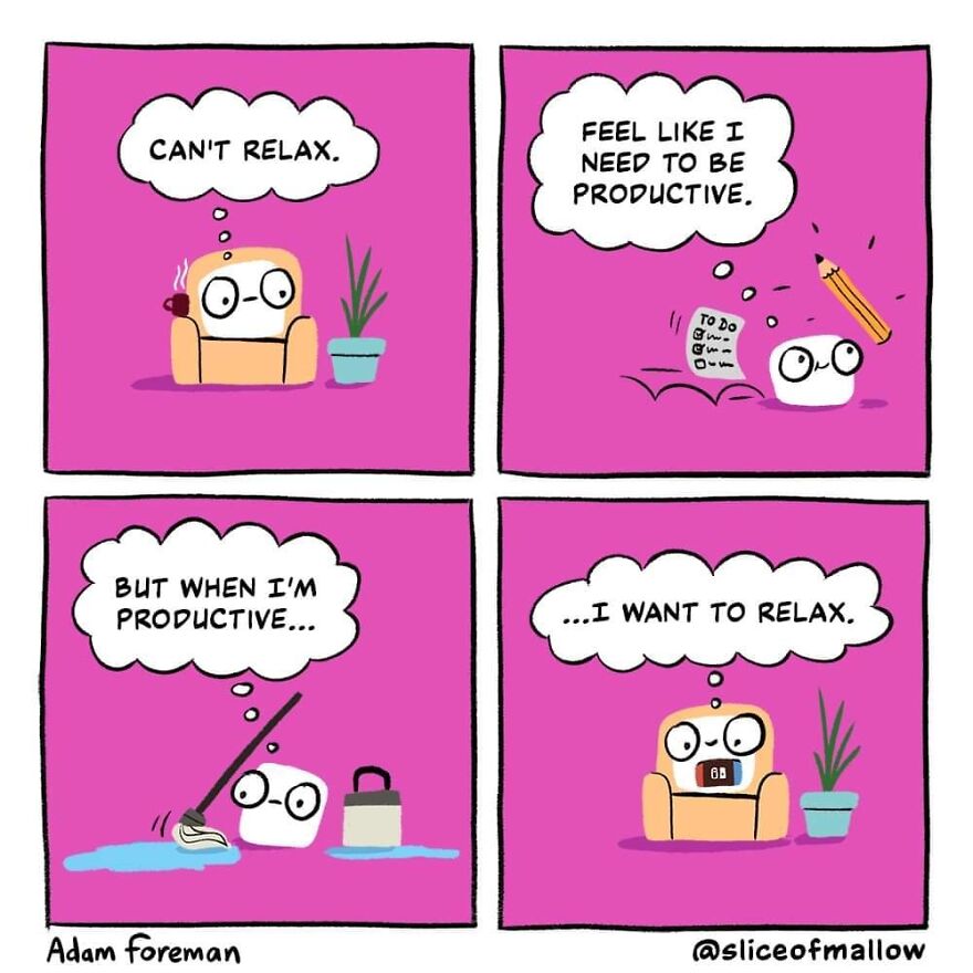 Artist Brings Marshmallows To Life In Very Fun And Relatable Comics