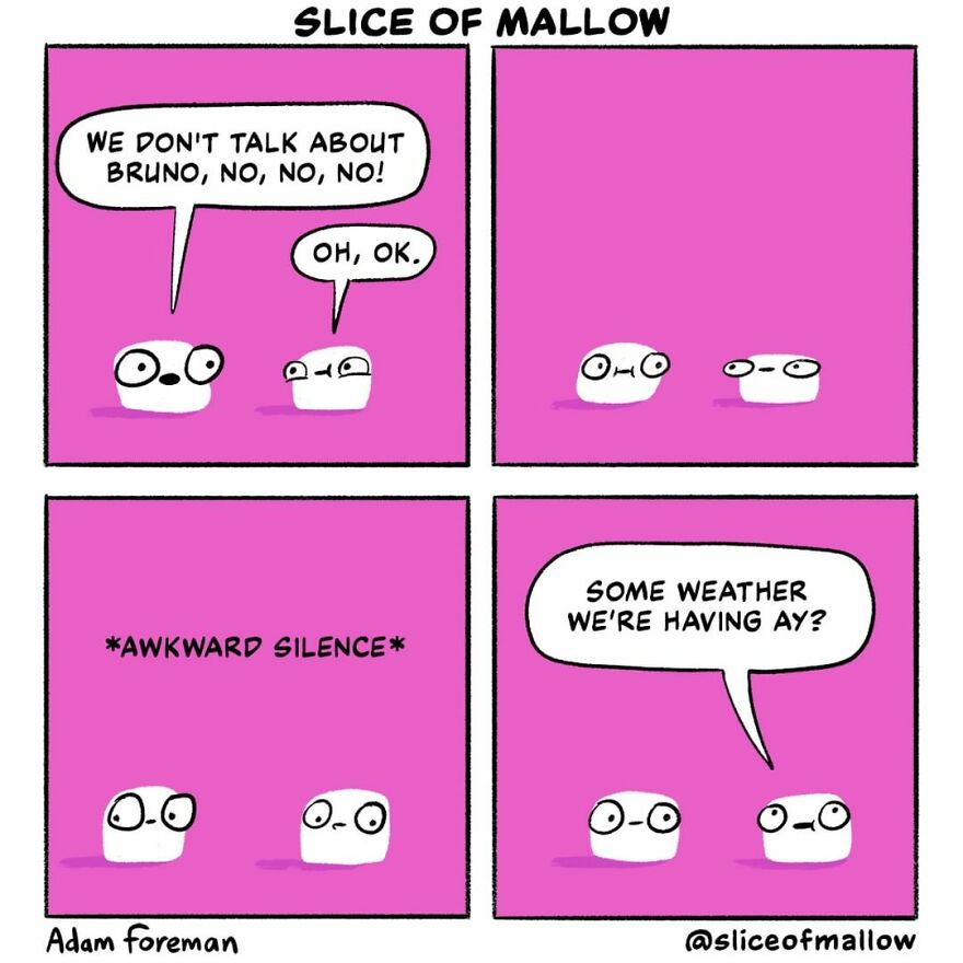 Artist Brings Marshmallows To Life In Very Fun And Relatable Comics