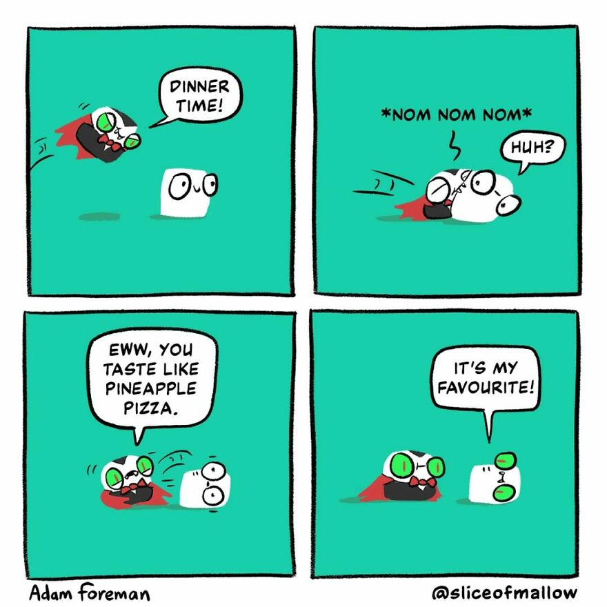 Artist Brings Marshmallows To Life In Very Fun And Relatable Comics