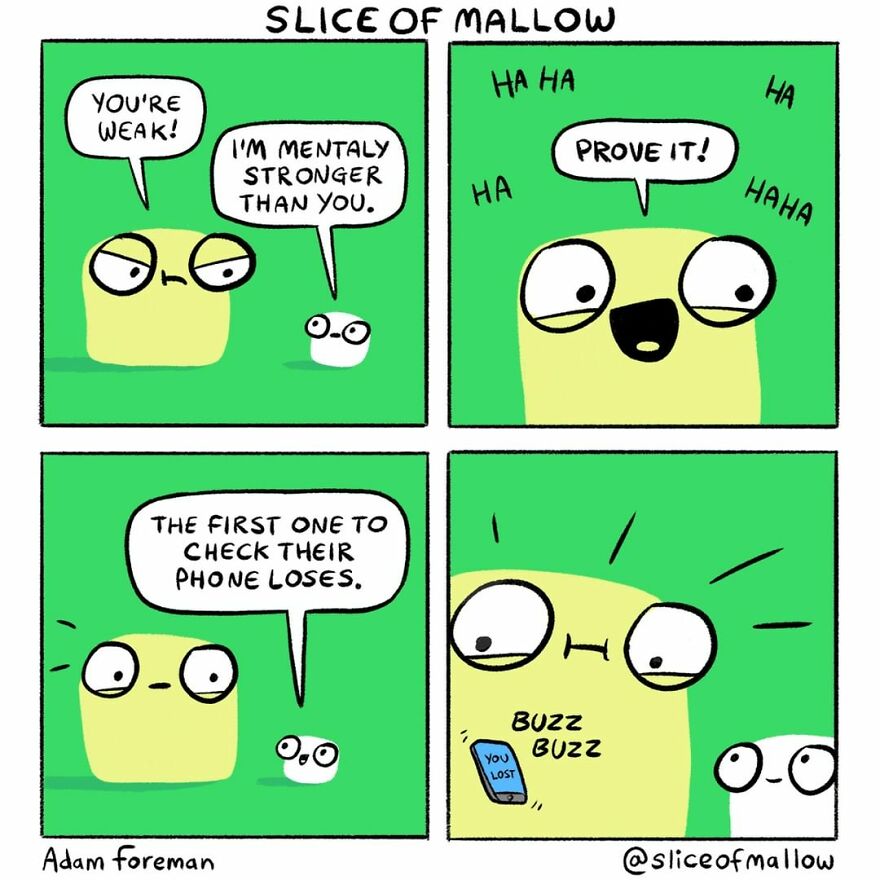 Artist Brings Marshmallows To Life In Very Fun And Relatable Comics