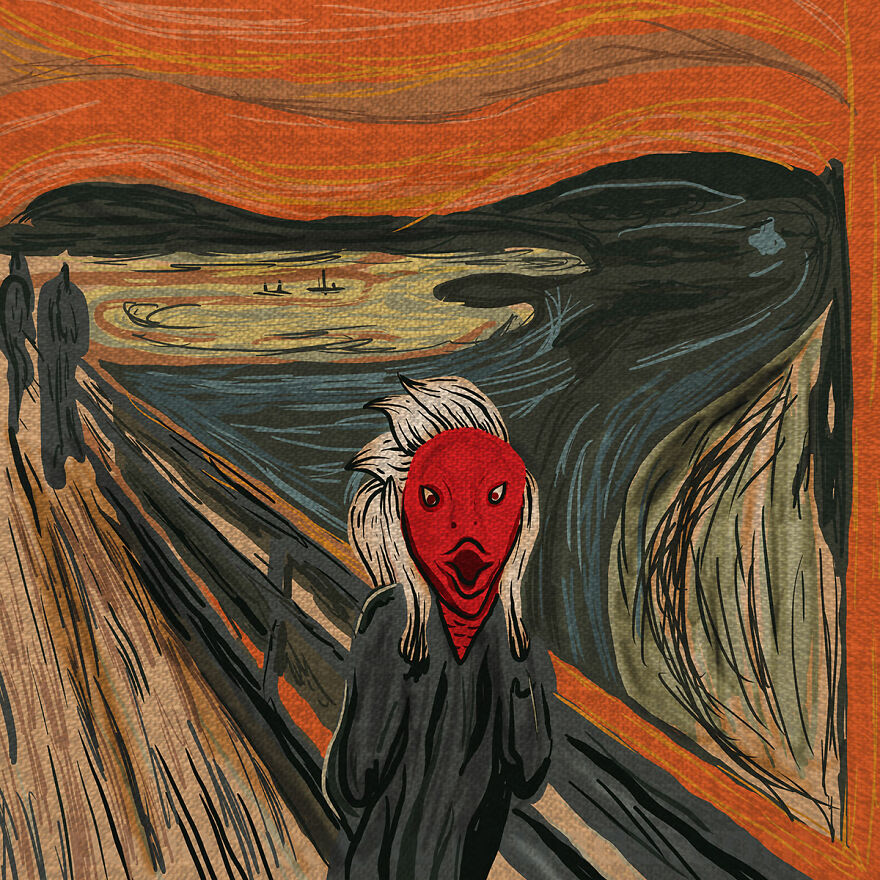 The Underwater Scream - Fishvard Munch