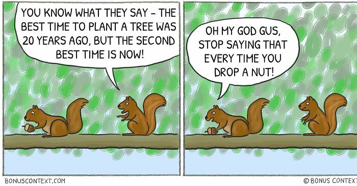 Artist Reveals In Ironic Comics What Animals Really Think (55 Pics)