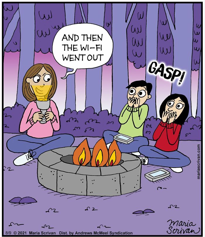 Artist Showcases The Absurdities Of Life In Fun One-Panel Comics (New Pics)