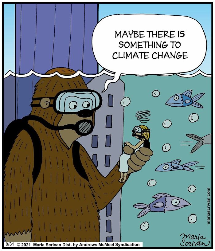 Artist Showcases The Absurdities Of Life In Fun One-Panel Comics (New Pics)