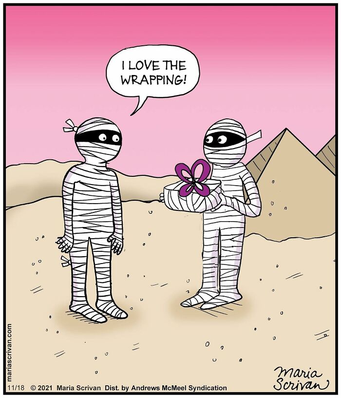 Artist Showcases The Absurdities Of Life In Fun One-Panel Comics (New Pics)