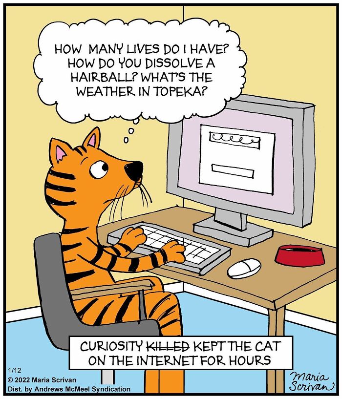 Artist Showcases The Absurdities Of Life In Fun One-Panel Comics (New Pics)