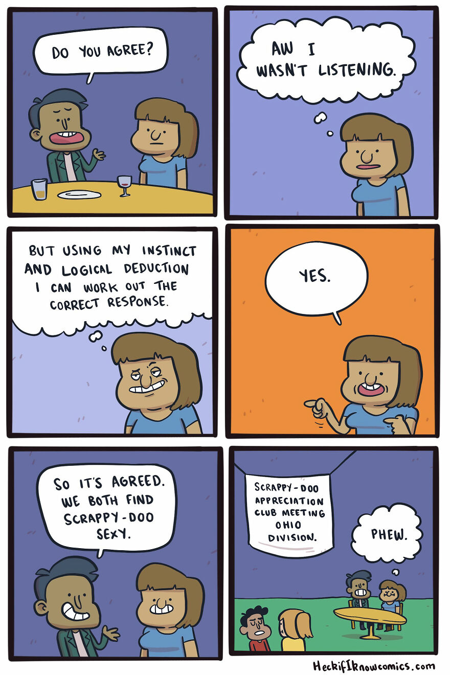 Artist Shows In Hilarious Comics The Absurdity Of Our Lives