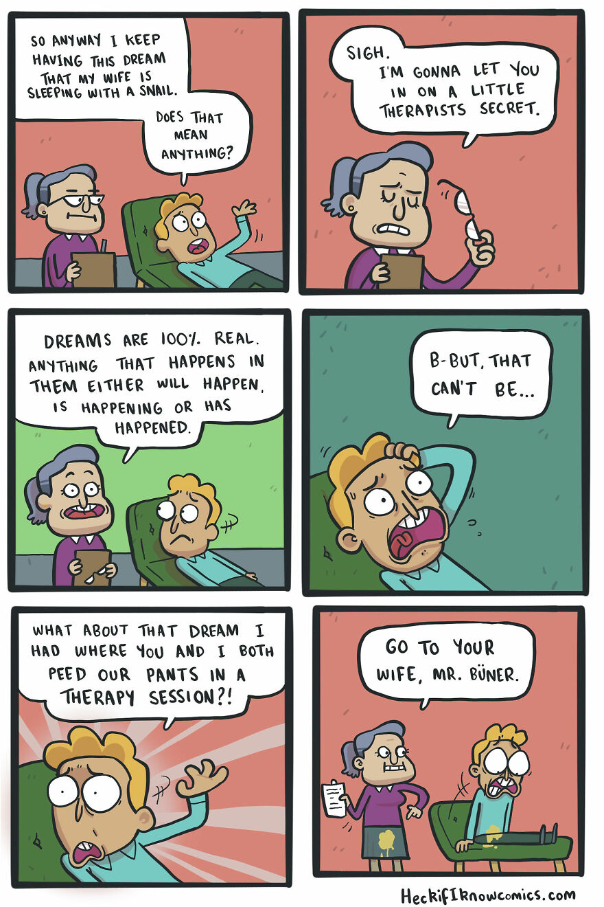 Artist Shows In Hilarious Comics The Absurdity Of Our Lives