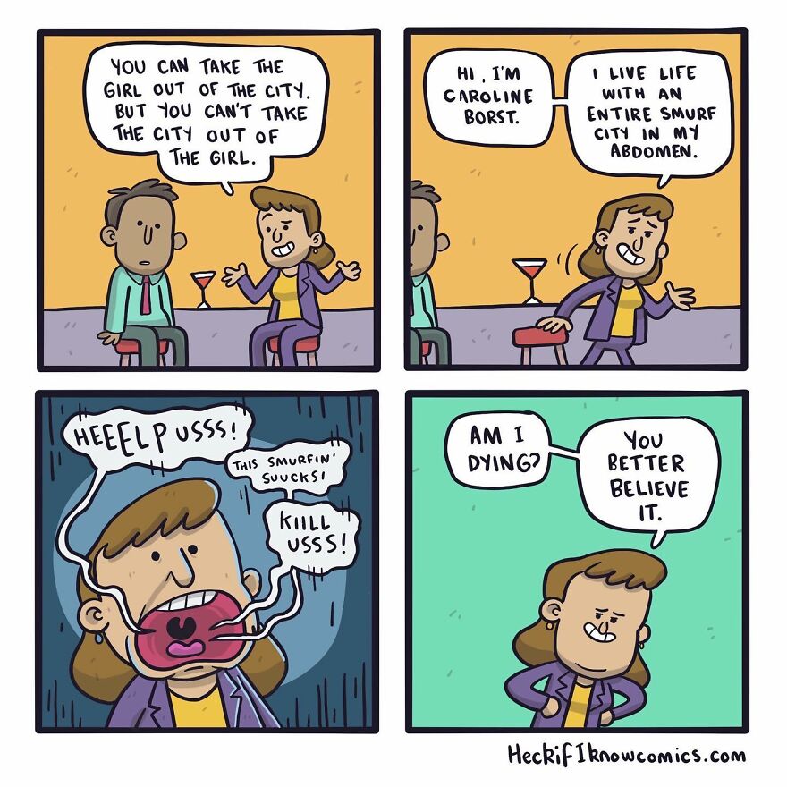 Artist Shows In Hilarious Comics The Absurdity Of Our Lives