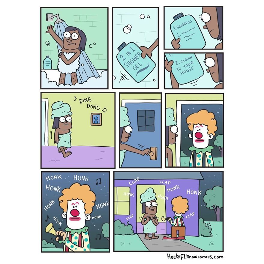 Artist Shows In Hilarious Comics The Absurdity Of Our Lives