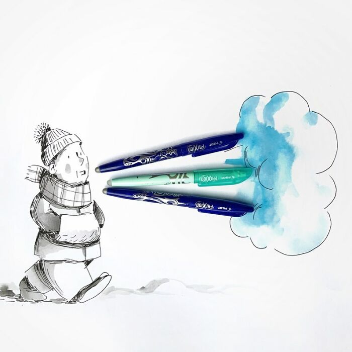 Artist Turns Any Object Into Fun Illustrations( New Pics)