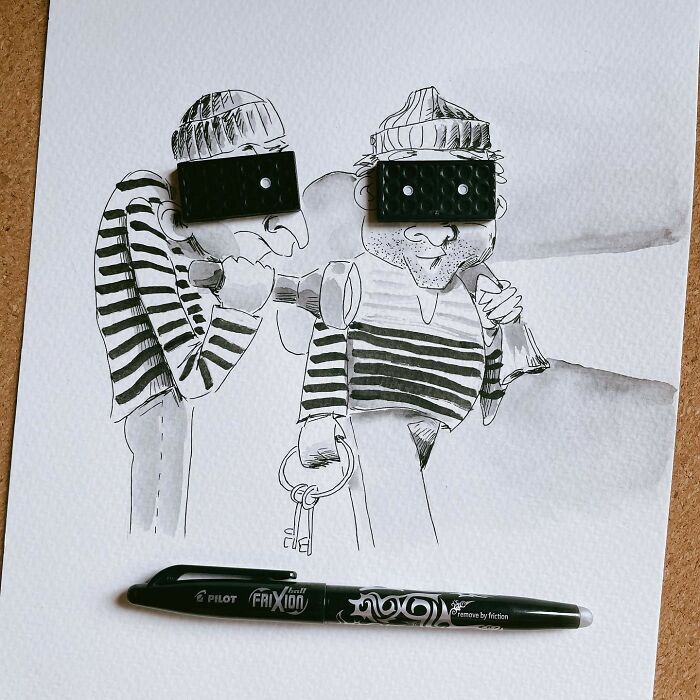 Artist Turns Any Object Into Fun Illustrations( New Pics)