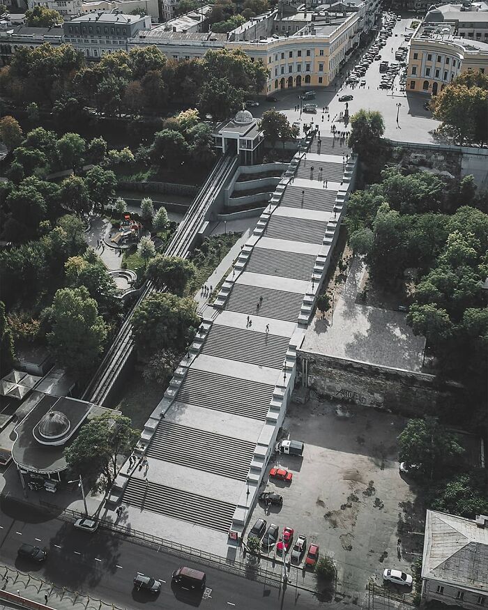 Potemkin Stairs In Odessa