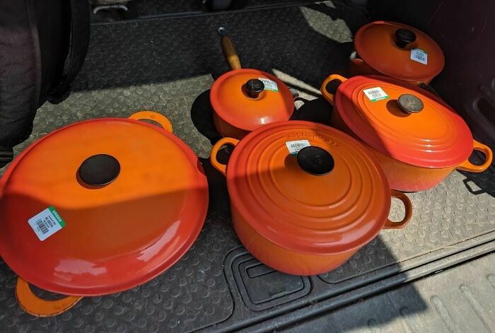 "Enameled Cast Iron, Le Creuset For Under $25"