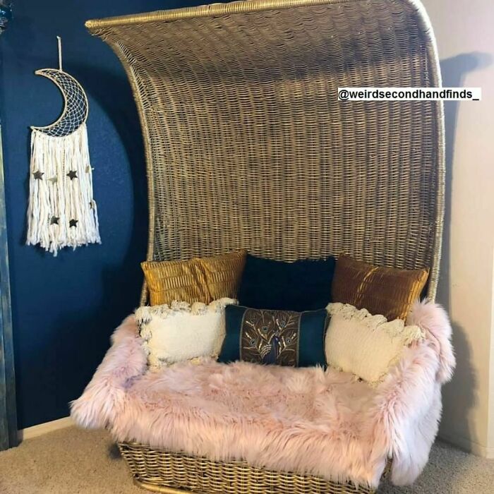 "I Found This Chair..... In An Alley....so I Brought It Home And Back To Life"