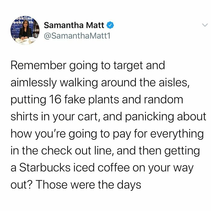 You Don’t Know What You Have Until It’s Gone (@samanthamatt1)