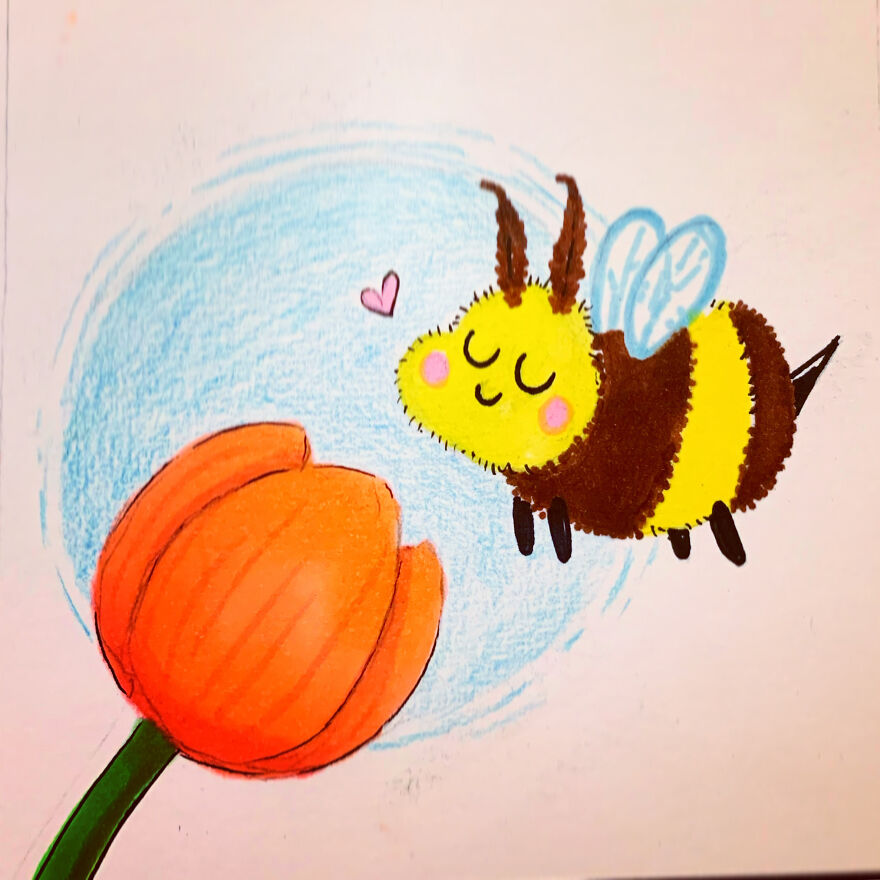 I Drew A Flower Every Day For A Year, And Here Are 40 Of My Best Works