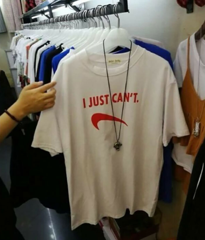 Si el 2020 fuera una camiseta... "Simplemente no puedo"