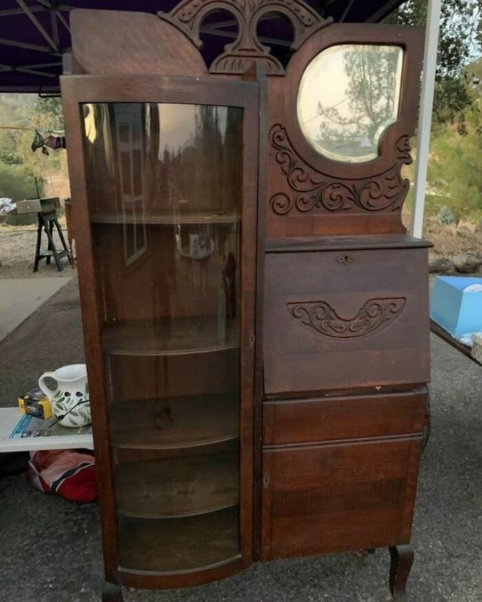 "I Ran Into This At A Yard Sale And I Had To Have It For All My Crystals. What Do You Guys Think?? It Came Home With Me."