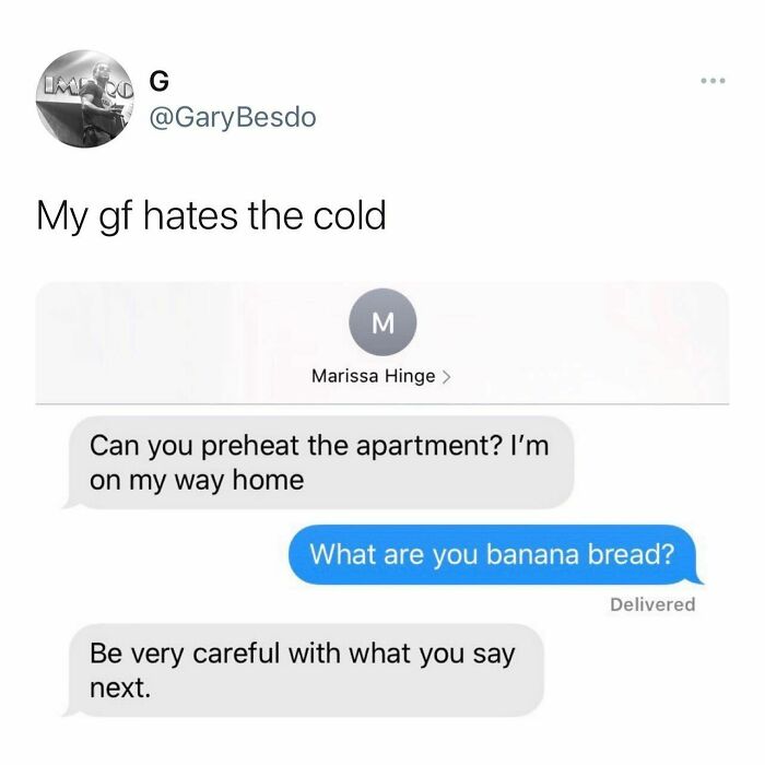 My Banana Bread Baby. @hinge #hingepartner