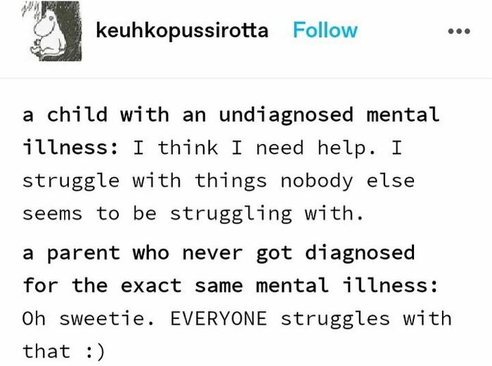 May Is Mental Health Month.
we Try To Shine The Spotlight On Mental Illness And Support And Encourage Changing The Conversation Around Mental Health Issues.
we Have The Power To Change The Generational Mindset And Encourage Your Children Or Younger Family Members That Are Experiencing Mental Health Crises And Make Them Feel Seen And Heard.
not Just May But Every Moment Of Every Day.
end The Stigma. @therealjoirizarry
@lifeinautismworld
•
#mentalhealth #mentalillness #mentalhealthawareness
#mentalhealthmatters #mentalhealthadvocate #anxietyawareness #anxietysupport #mentalhealthmemes🖤 #safeplaceinsideyourhead