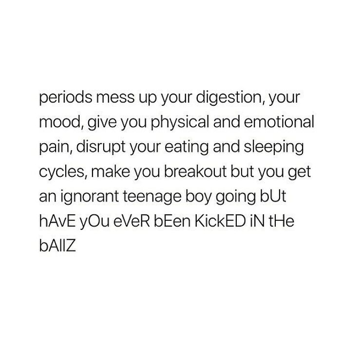 Any Guys Ever Ask You This?
follow My Backup @periodugh