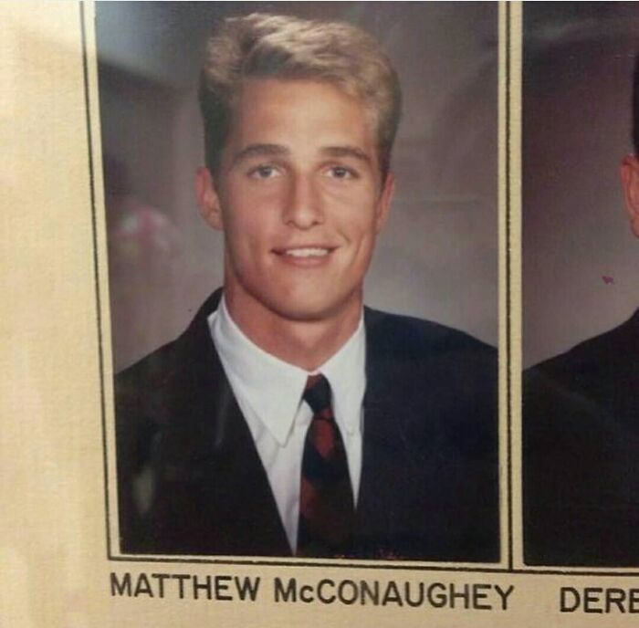 Teenaged Matthew Mcconaughey