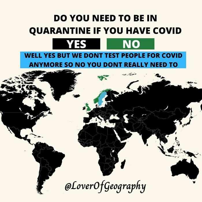 This Post Shows The Countries Where You Don't Need To Self Isolate Anymore If You Happen To Have Corona