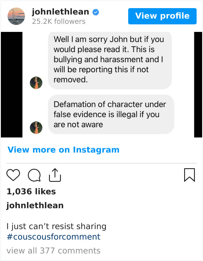 I Just Can’t Resist Sharing #couscousforcomment