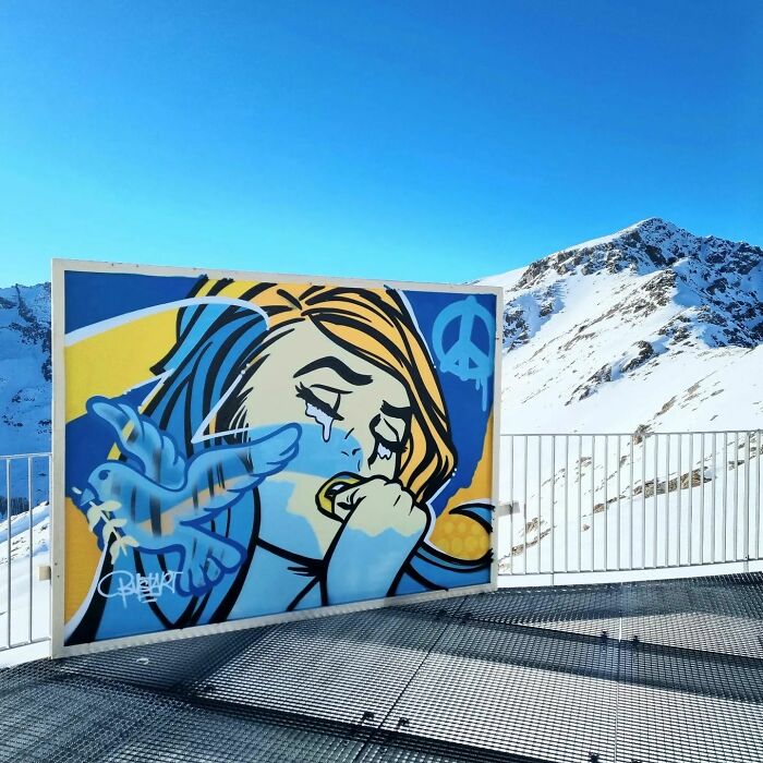 My Thoughts Are With All The People Of Ukraine Who Have To Suffer A Madman With No Sense Of Humanity