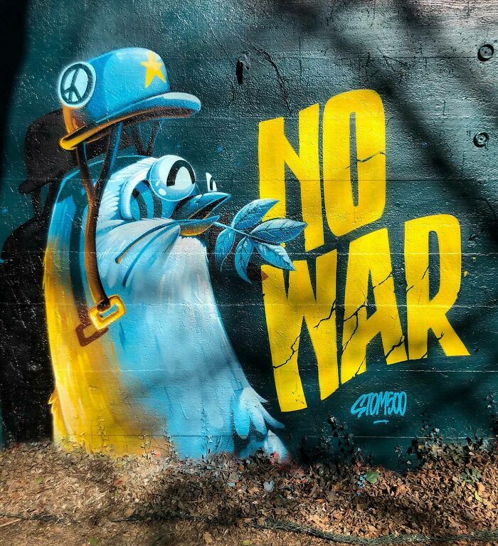 Hope This S*** Will End As Soon As Possible! All My Support To The Ukrainian People! Peace, Not Fricking War