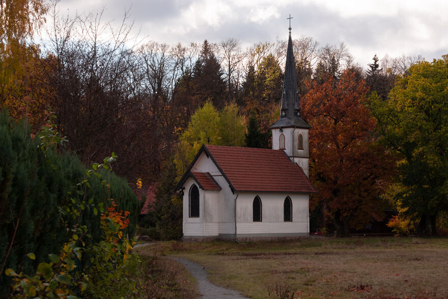 A Wooden Church In The Harz Mountains, Germany (Autumn Edition)