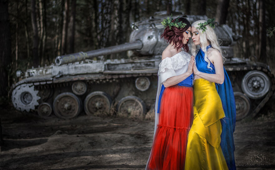 "Make Love Not War": Our Photoshoot Is A Wish For This World