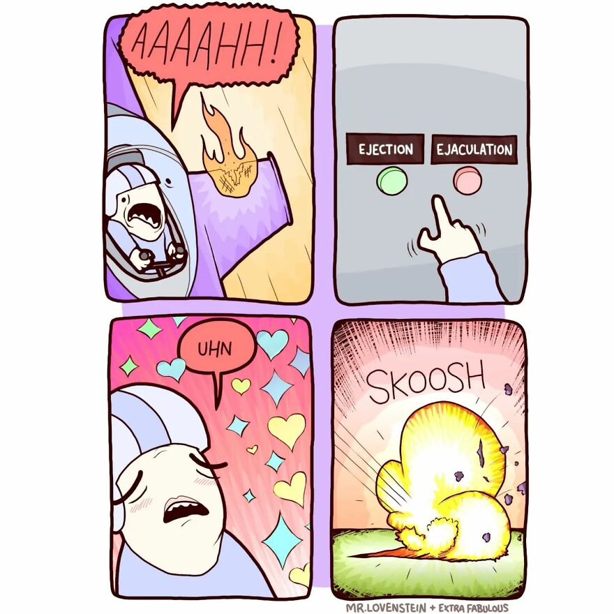 Dark Comics With Unexpected Endings From "Extra Fabulous Comics" (New Pics)