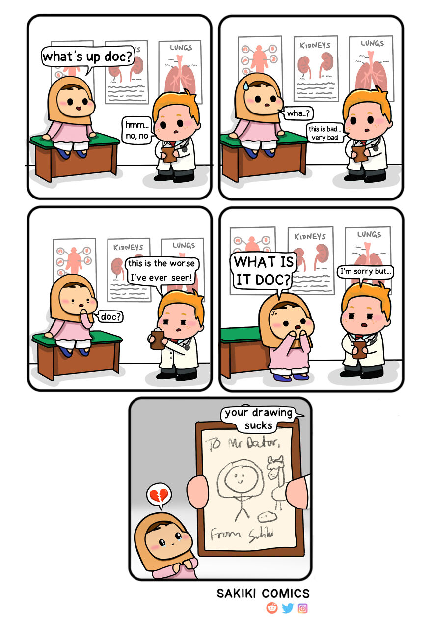 Doc: What's Up?, Me: Heartbreak