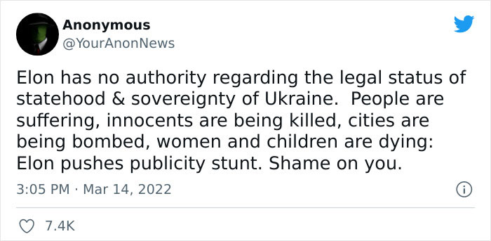 People Online Are Either Loving Or Hating Elon Musk Right Now For Inviting Putin To A Duel To Win Ukraine And Posting Memes