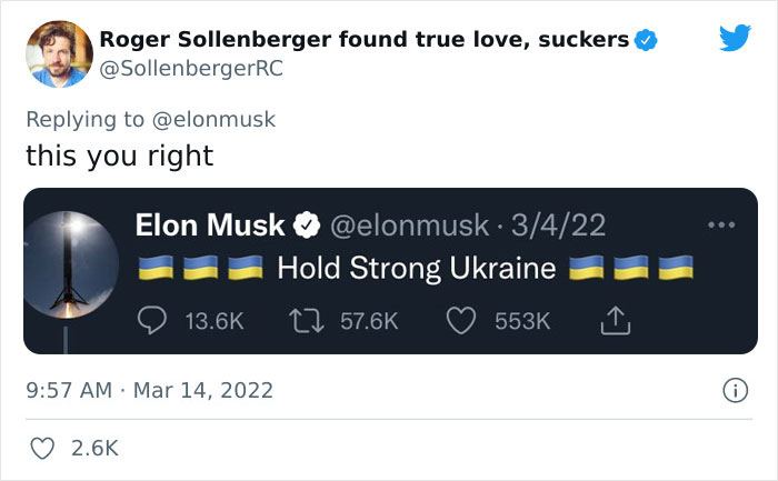People Online Are Either Loving Or Hating Elon Musk Right Now For Inviting Putin To A Duel To Win Ukraine And Posting Memes