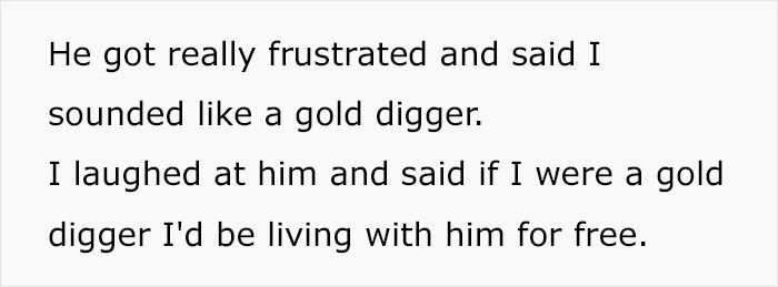 &ldquo;He Said I Sounded Like A Gold Digger&rdquo;: Boyfriend Annoyed When His Partner Refused To Split His Mortgage Without Getting Any Ownership Benefits