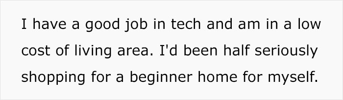 &ldquo;He Said I Sounded Like A Gold Digger&rdquo;: Boyfriend Annoyed When His Partner Refused To Split His Mortgage Without Getting Any Ownership Benefits