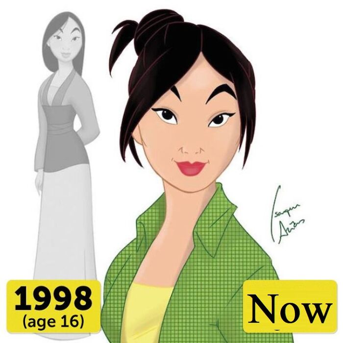 How 8 Disney Princesses Would Look Like If They Were Present Today