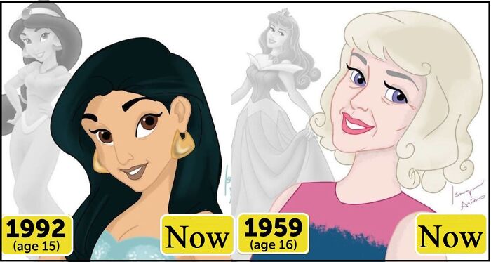 How 8 Disney Princesses Would Look Like If They Were Present Today