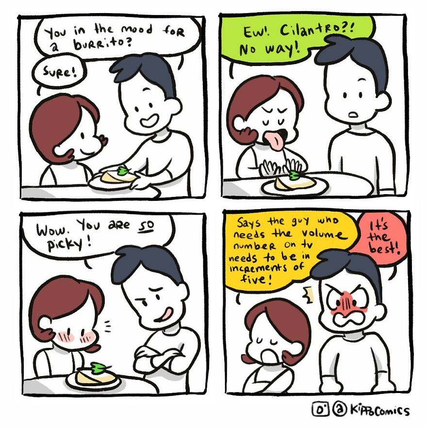Humorous Comic Strips That Every Couple Will Identify With By Kippo (New Comics)