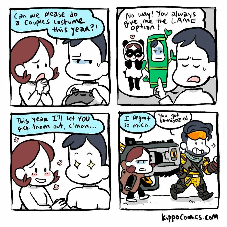 Humorous Comic Strips That Every Couple Will Identify With By Kippo (New Comics)