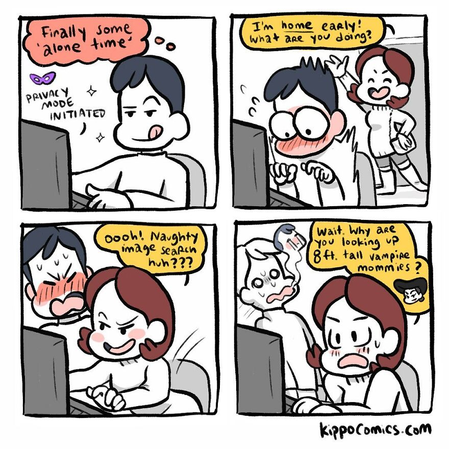 Humorous Comic Strips That Every Couple Will Identify With By Kippo (New Comics)