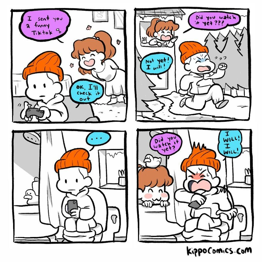 Humorous Comic Strips That Every Couple Will Identify With By Kippo (New Comics)