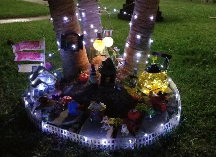 I Created A Mini Gnome Garden With Monthly Themes For My Bunny