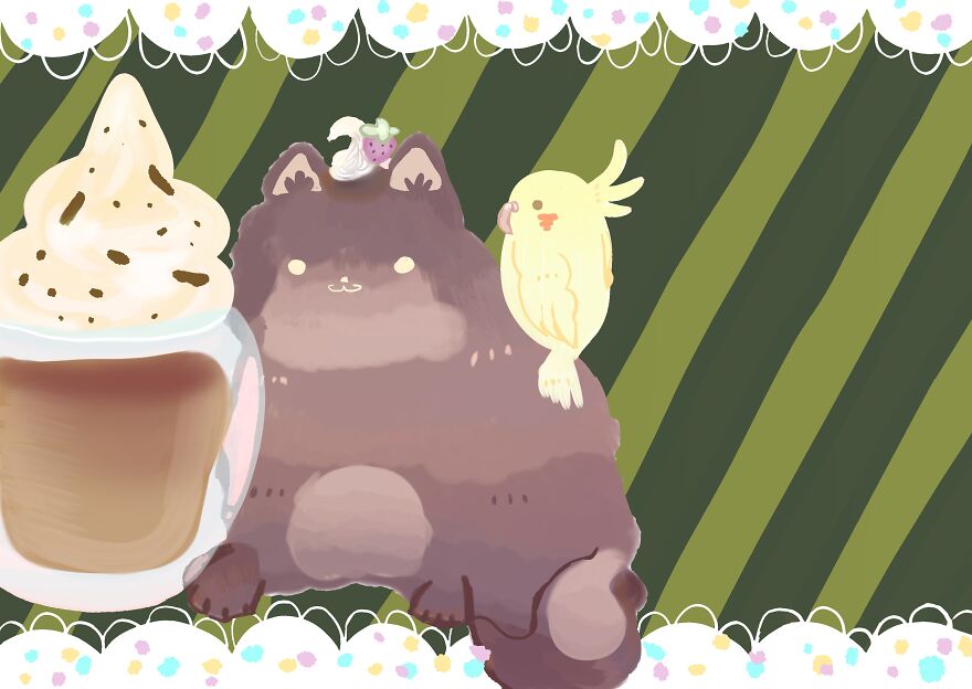 Chocolate Mousse Cat